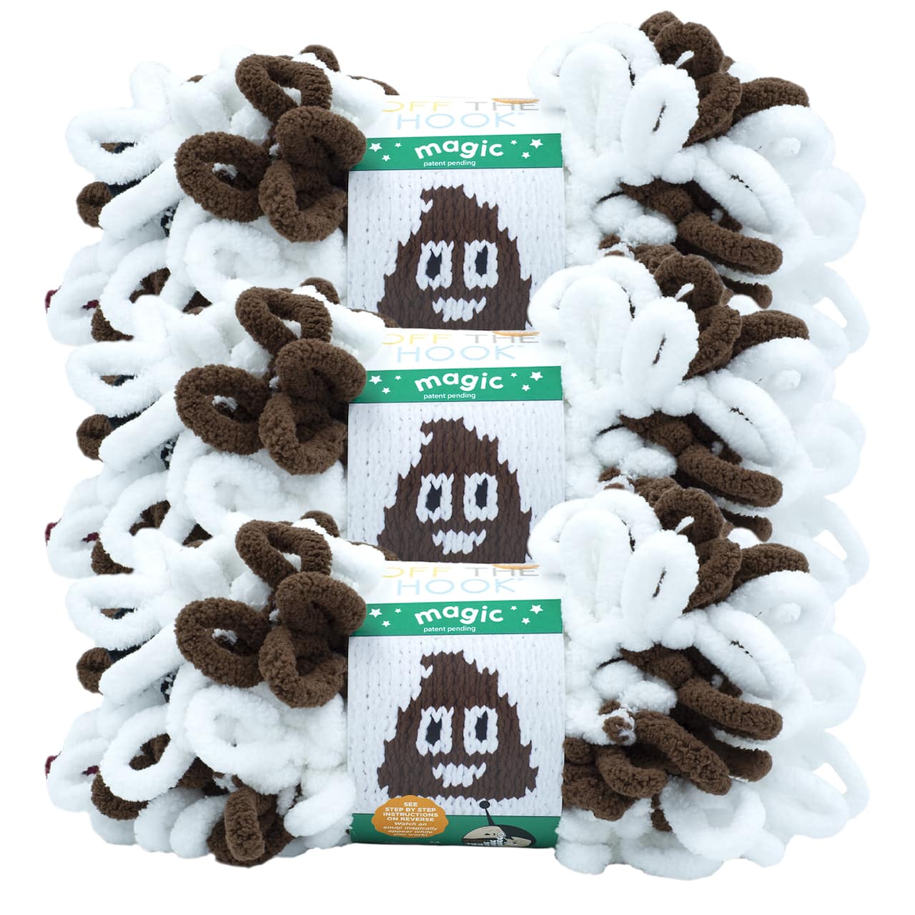 3 Pack Lion Brand® Off the Hook® Magic Yarn